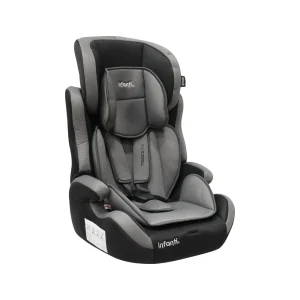 Autoasiento Track Fit Booster Con Anclaje Universal Grupo 1, 2 y 3 Arnés de 5 Puntos