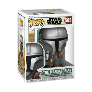 FUNKO POP STAR WARS: BOOK OF BOBA FETT - MANDO CON BOLSA
