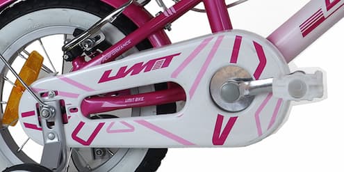 Bicicleta UMIT Diana 12 Pulgadas Rosa-Blanca con Cesta y Portamuñecas - Ref. 1222-35 - Imagen 4