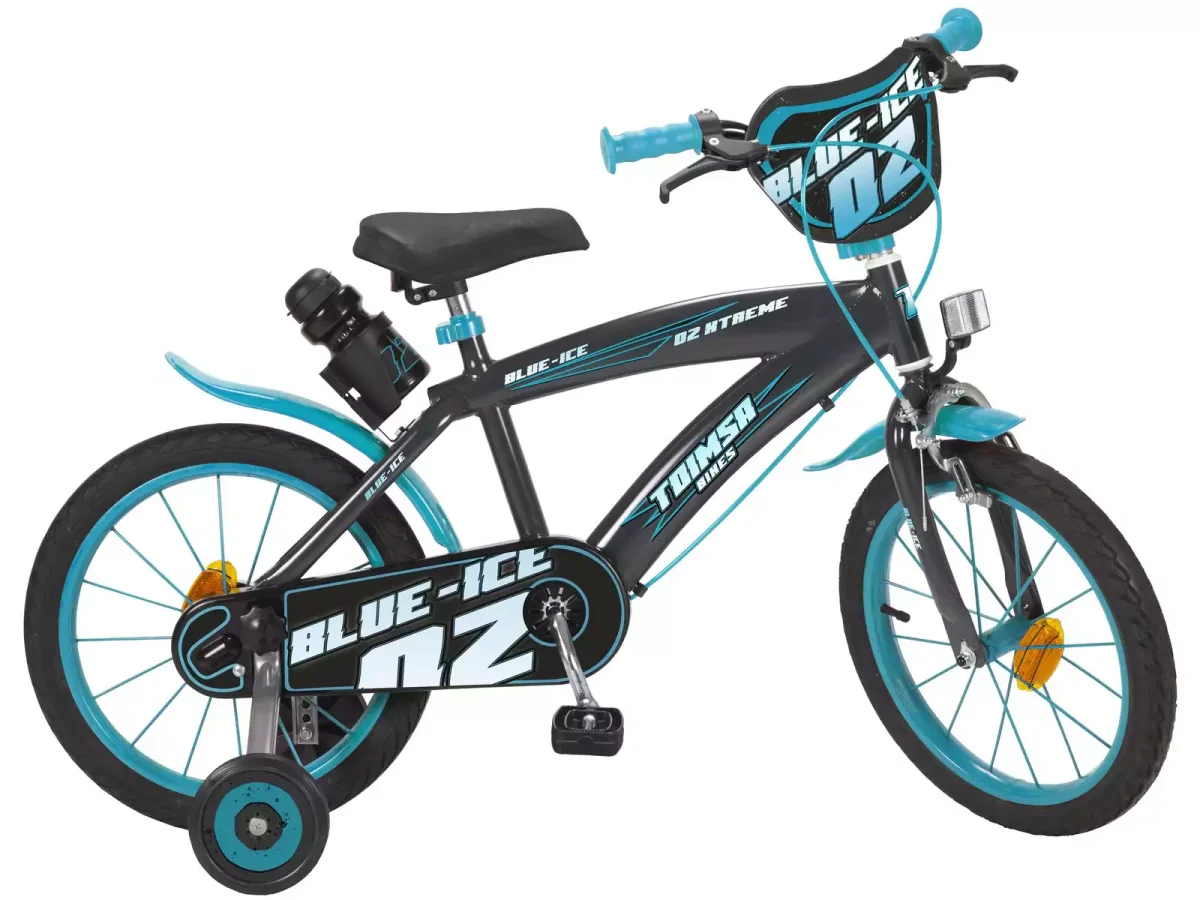 Bicicleta Toimsa 16" Blue Ice (16226) - Con Ruedas de Entrenamiento