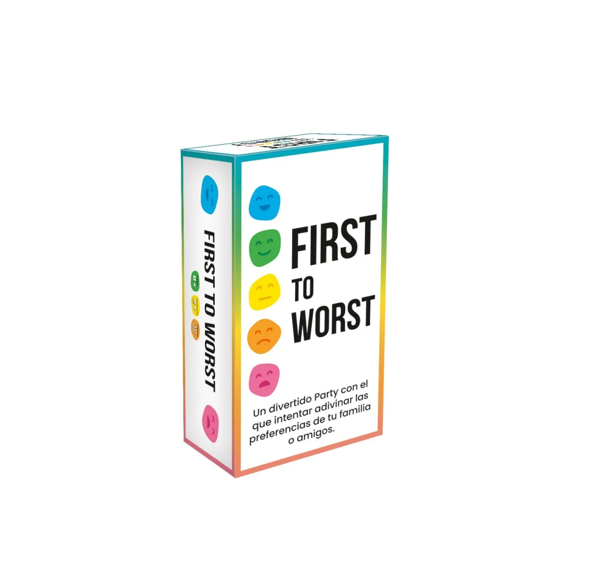 First to Worst - Juego Mesa Party Cooperativo Familiar +8 años Ludilo