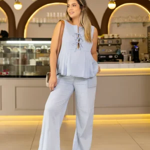 Conjunto Materno Denim Isla