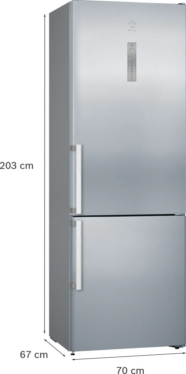 Frigorífico Combi BALAY 3KFE776XE 435L No Frost Inox - ¡OFERTA ESPECIAL! - Imagen 3