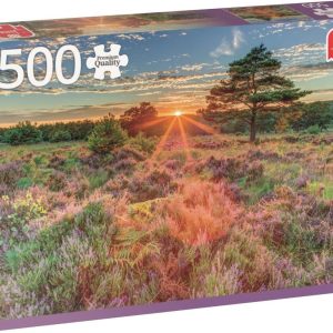 Jumbo Puzzle 500 piezas - Brezo al atardecer (18524)