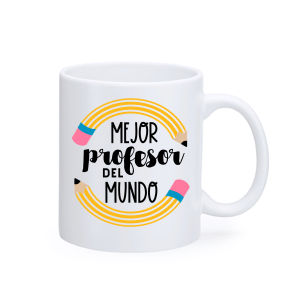 Taza Personalizada Cerámica Mejor Profesor