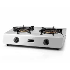 Hornillo a Gas FO 2710 Inox 2 Fuegos Triple Corona 7.7kW