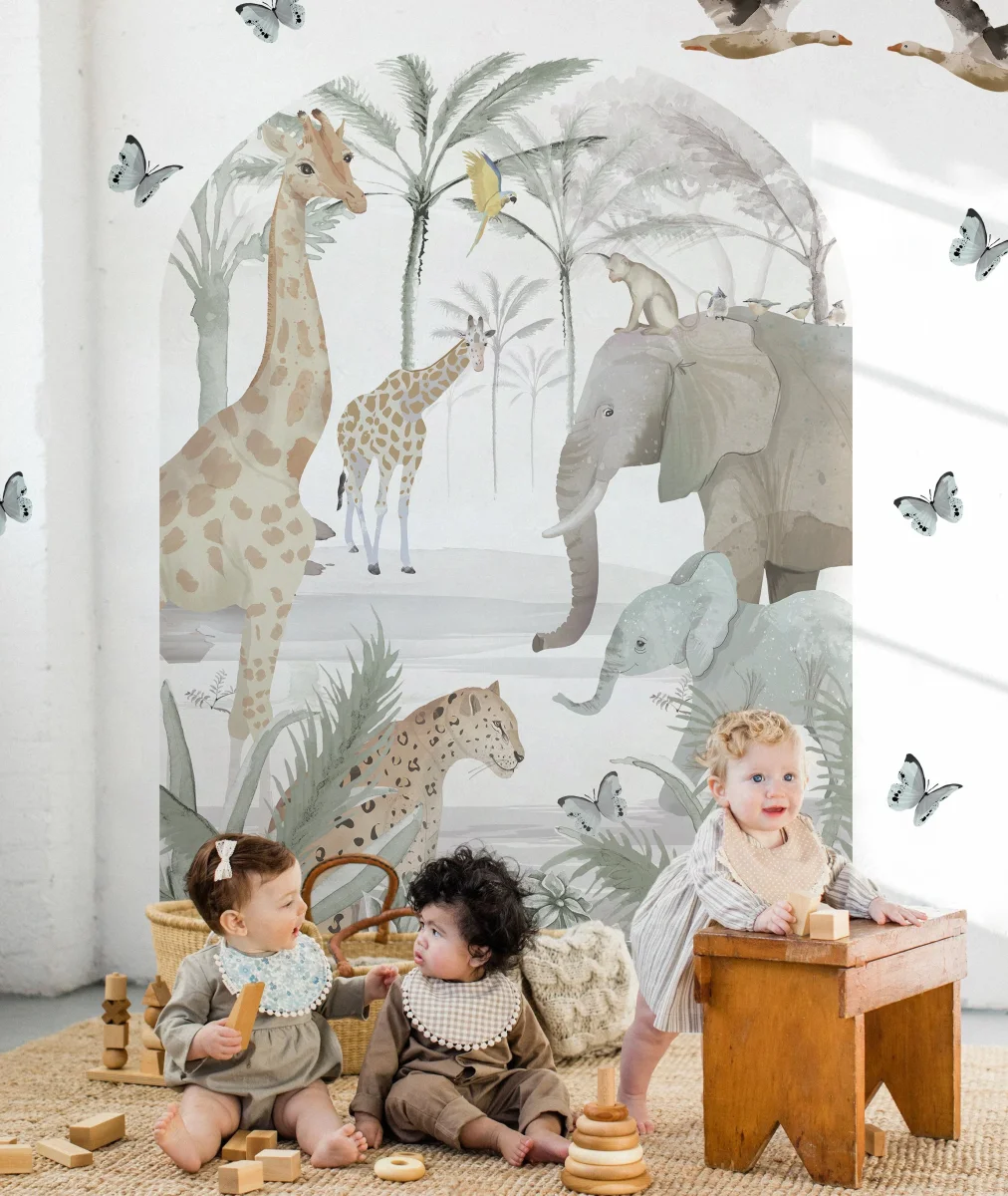 JUNGLA II Arco adhesivo infantil - Imagen 5