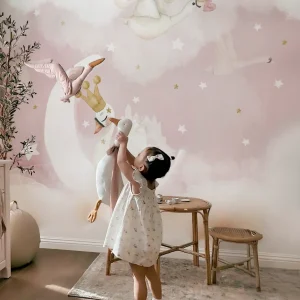 CISNES VOLANDO Mural de papel pintado