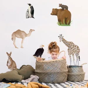 ANIMALES MAPA MUNDI Pack vinilo