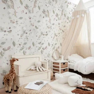 FLORES ALMENDRO III Papel pintado infantil
